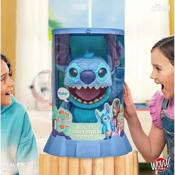 Mjukisleksak Stitch DIS-1022-01 Blå