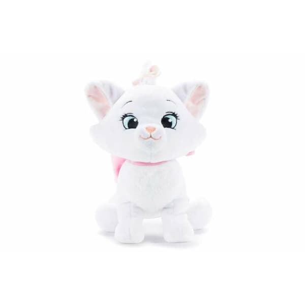 Mjukisleksak Disney Cakey Cat 25 cm Vit Polyester