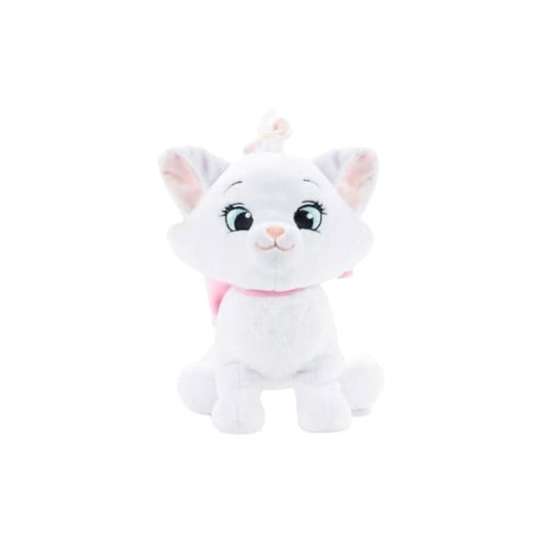 Pehmolelu Disney Cakey Cat 25 cm Valkoinen Polyesteri