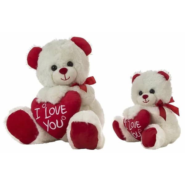 Pehmolelu I love you Karhu Sydän 28 cm