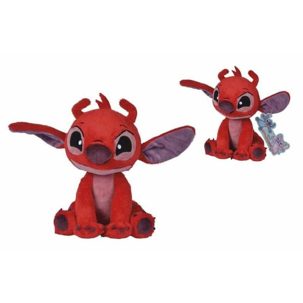 Pehmolelu Stitch Leroy 25 cm Punainen Monivärinen