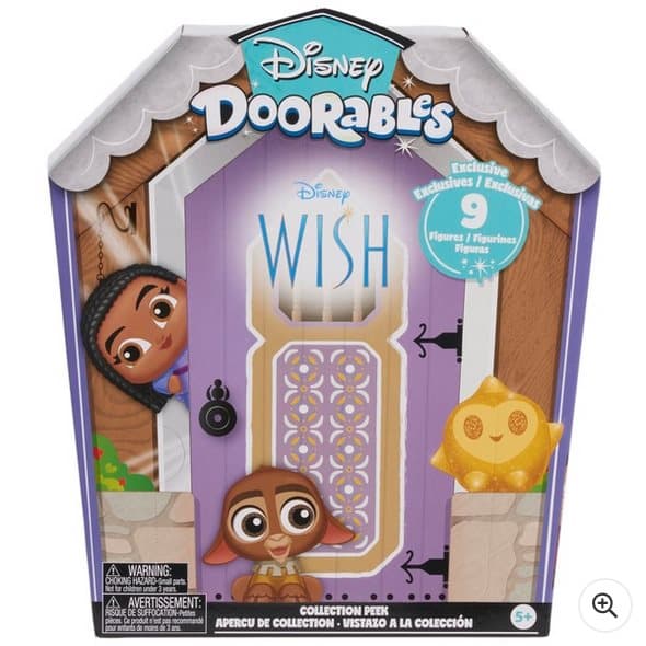 Disney Doorables Wish Collection Peek Mini Figures 9 Pack