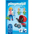 Miniatyrbild 3 av 4: PLAYMOBIL 5573 Mamma med tvillingar och barnvagn, City Life, från 4 år och uppåt