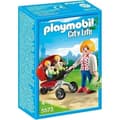 Miniatyrbild 1 av 4: PLAYMOBIL 5573 Mamma med tvillingar och barnvagn, City Life, från 4 år och uppåt