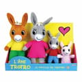 Miniatyrbillede 1 af 6: Bamse Jemini Trotro and Family Brun