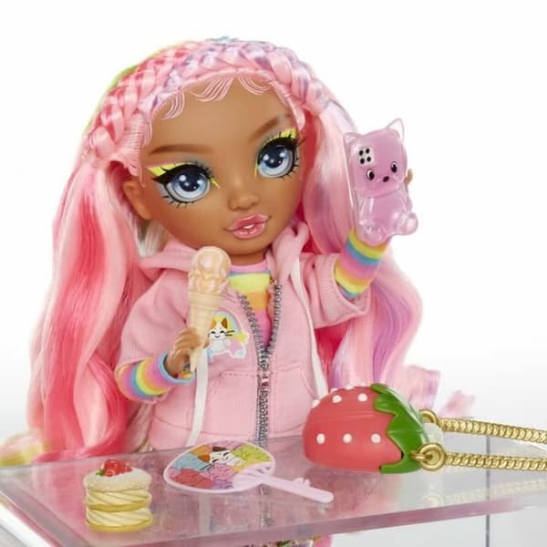 Babydukke med tilbehør Rainbow High Sparkle & Shine