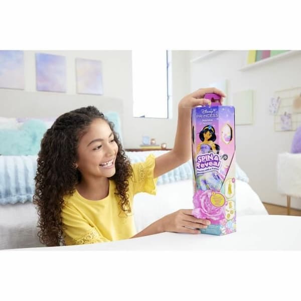 Babydocka med tillbehör Disney Princess Spin & Reveal Jasmine