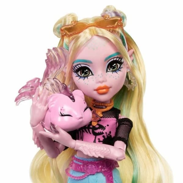 Babydocka med tillbehör Monster High Lagoona Blue