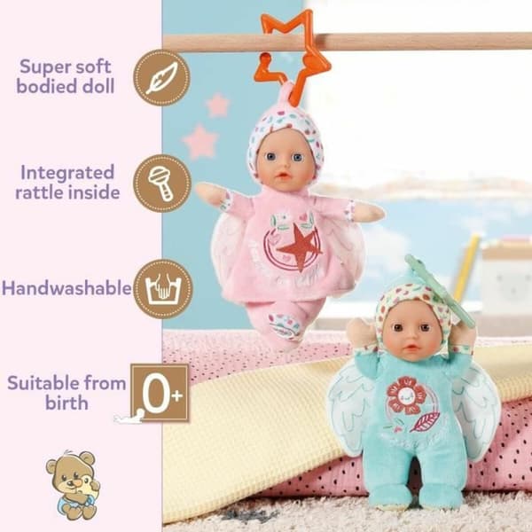Tilbehør til dukkehus Baby Born Angel Rag