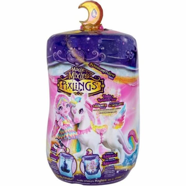 Babydukke med tilbehør Pixling Unia and Cosmic Doll