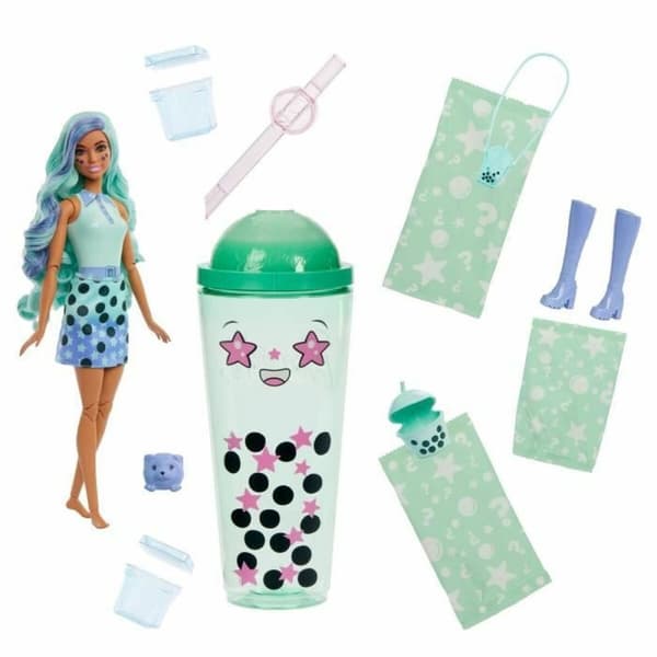Babydukke med tilbehør Barbie Pop Reveal Scented Doll Bubble Tea Series