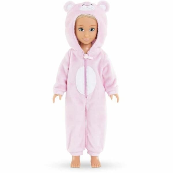 Babydukke med tilbehør Corolle Valentine Pyjama Party