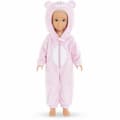 Pikkukuva 3 / 6: Vauvanukke ja tarvikkeet Corolle Valentine Pyjama Party