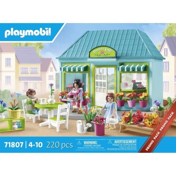 PLAYMOBIL 71807 Blomsterbutik och te-salong