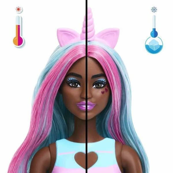 Dukke Barbie POP REVEAL BLUE UNICORN