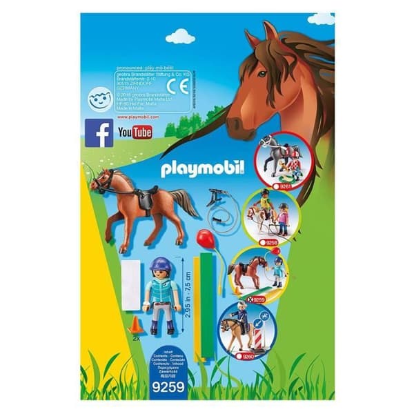 PLAYMOBIL 9259 - Country - Ryttare med häst