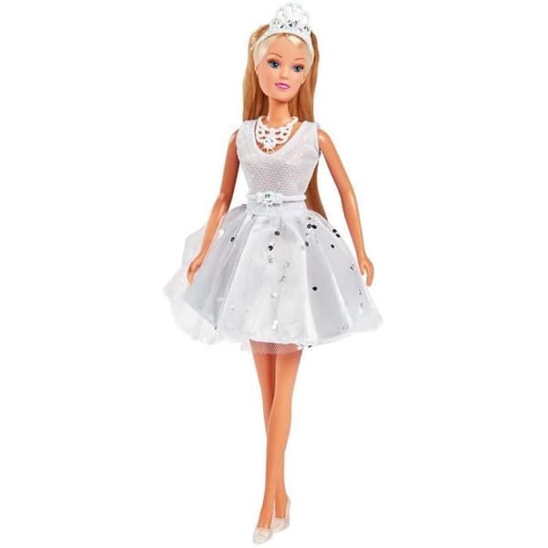 Steffi Love Swarovski Crystal modedocka - SIMBA - Klänning prydd med diamanter - För barn från 3 år och uppåt