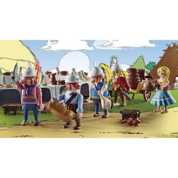 PLAYMOBIL 70931 Byns bankett, Asterix, Seriefigurer, Från 5 år
