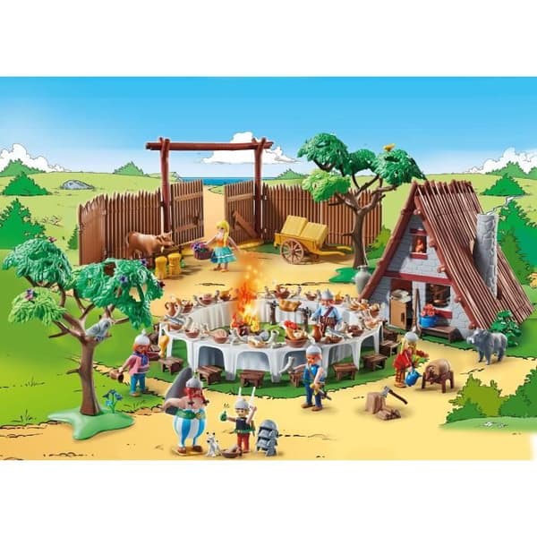 PLAYMOBIL 70931 Byns bankett, Asterix, Seriefigurer, Från 5 år
