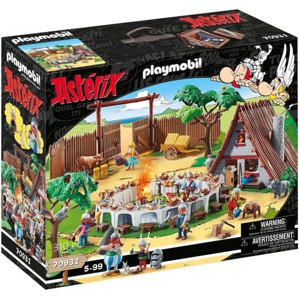 PLAYMOBIL 70931 Byns bankett, Asterix, Seriefigurer, Från 5 år