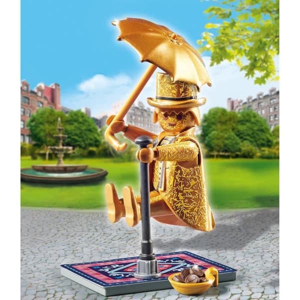 PLAYMOBIL - 70377 - Gatukonstnär - Playmobil City Life-sortiment - Ålder 4 år - 15 stycken