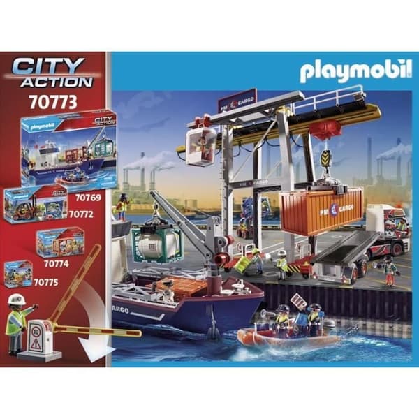 PLAYMOBIL - 70773 - Förvaringsutrymme - Blå - Barn - Blandat - 4 år