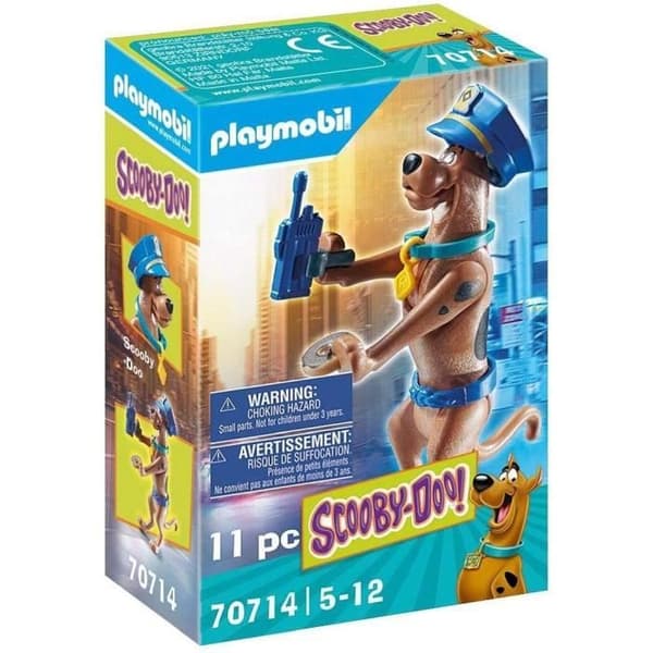 PLAYMOBIL - 70714 - SCOOBY-DOO! Polisman - Scooby-Doo samlarfigur i polisdräkt