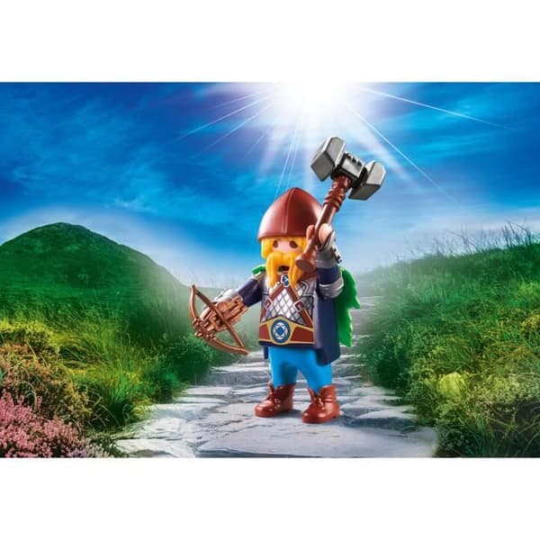 PLAYMOBIL - Riddare - Dvärgkämpe med armborst