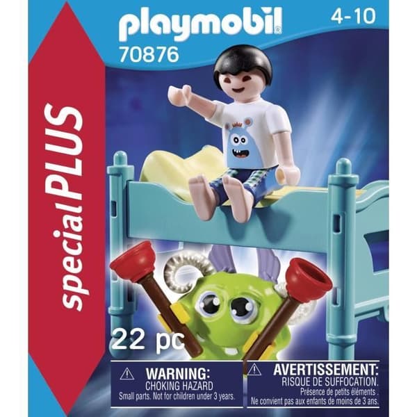 PLAYMOBIL - 70876 - Barn med litet monster - 22 stycken - Från 4 år