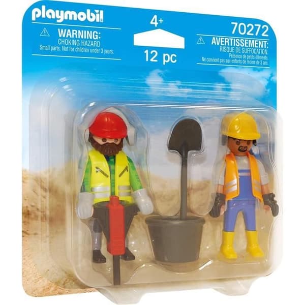 PLAYMOBIL - 70272 - Playmobil Duo - Byggnadsarbetare