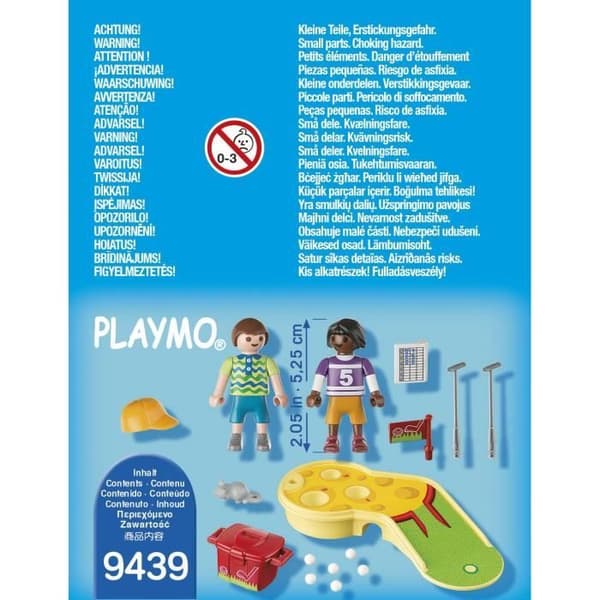PLAYMOBIL 9439 - Familjekul - Barn och minigolf - Blandat - Från 4 år - Nytt för 2019
