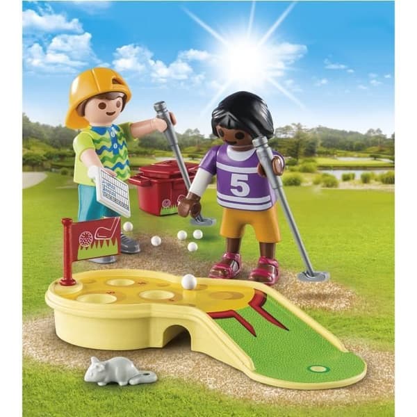 PLAYMOBIL 9439 - Familjekul - Barn och minigolf - Blandat - Från 4 år - Nytt för 2019