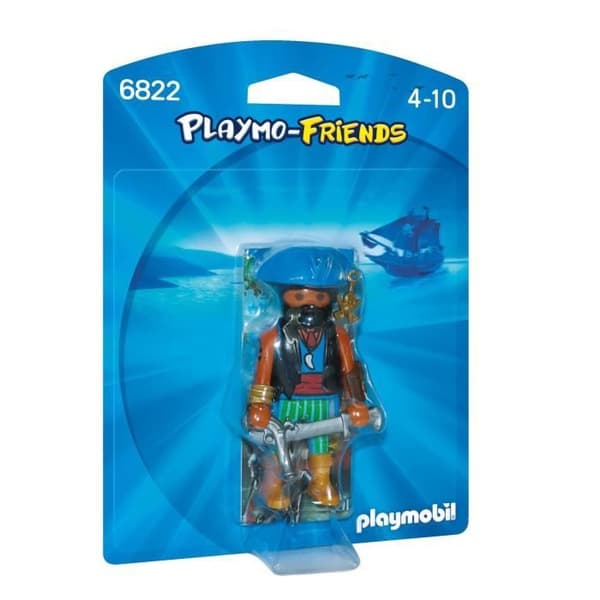 PLAYMOBIL - Filibuster - Figur med svärd och pistol - Playmo-Friends - Blandat - Från 4 år