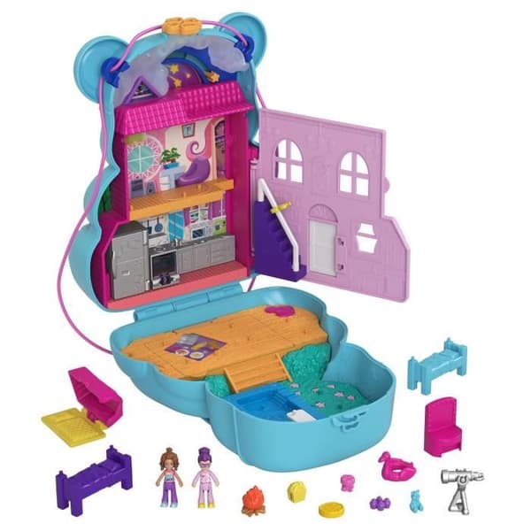 Polly Poket - Surprise björnväska - Minidocka - Från 4 år HGC39