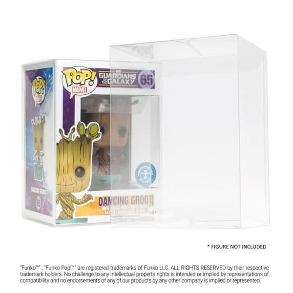 Skyddslådor för Funko POP! - ULTIMATE GUARD - x40 - Hög klarhet PET - PVC fri