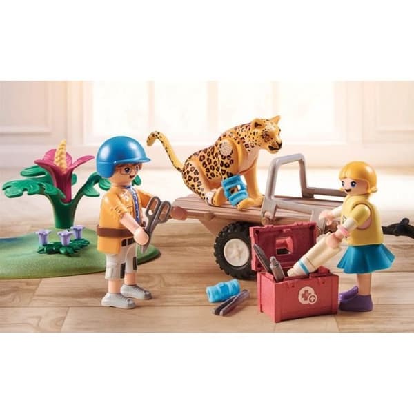 PLAYMOBIL - 71011 - Wiltopia - Animal rescue quad - Återvunnet eller biomaterial