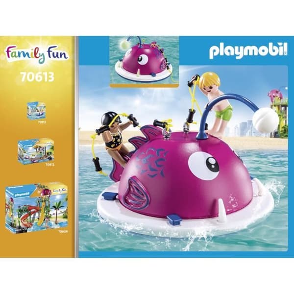 PLAYMOBIL - 70613 - Vattenlekplats - Plast - Flerfärgad - 225,1 g