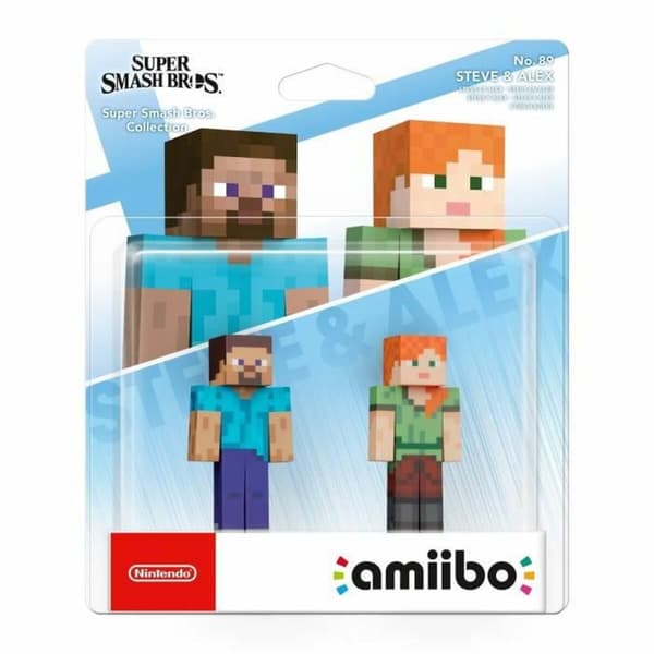 Samlingsfigurer Nintendo Steve & Alex N°89