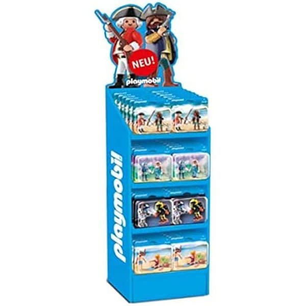 Playmobil display - Duopack 56 - 4 modeller - Flerfärgad - Plast - Från 4 år