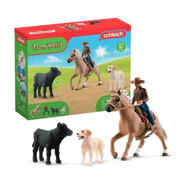 SCHLEICH - Western Riding Adventures - 42578 - Farm World Range