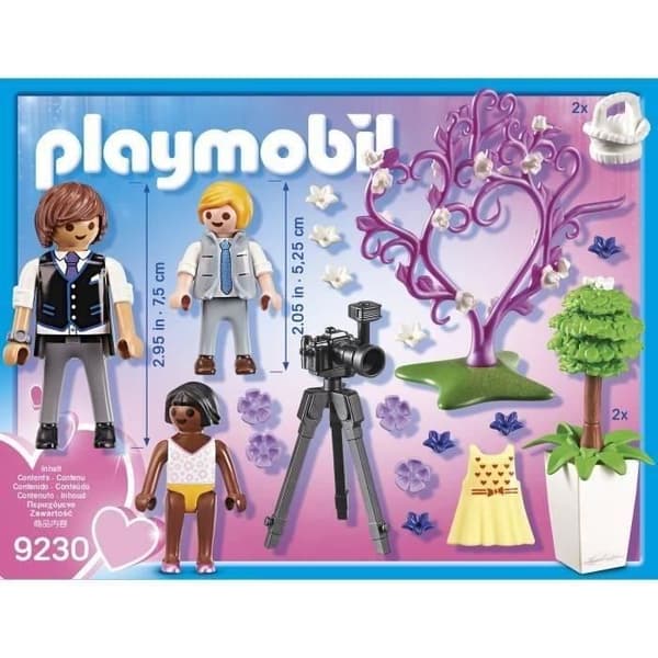 PLAYMOBIL 9230 - Hedersbarn med fotograf - Bröllopet