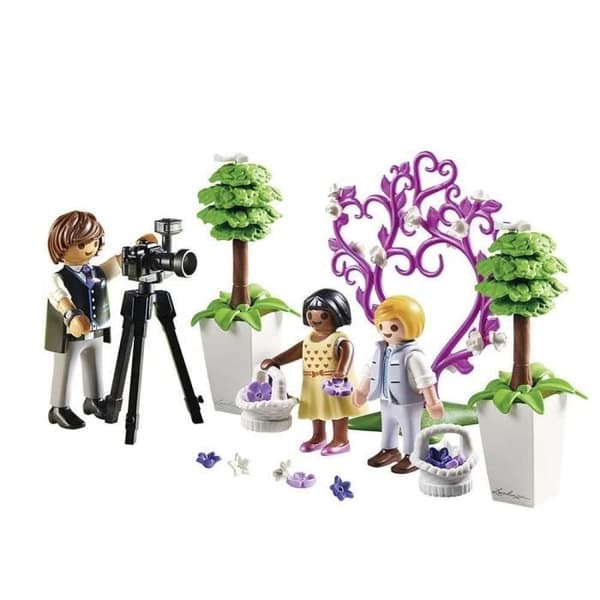 PLAYMOBIL 9230 - Hedersbarn med fotograf - Bröllopet
