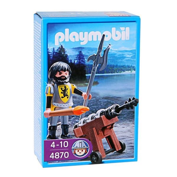 Playmobil - Riddare kanonier av Lejonet - 4870 - Plast - Blanda - Från 5 år