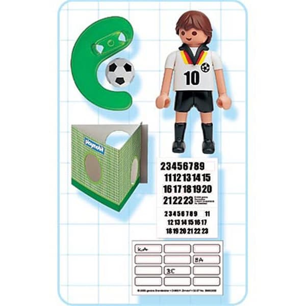 Playmobil Tysk spelare
