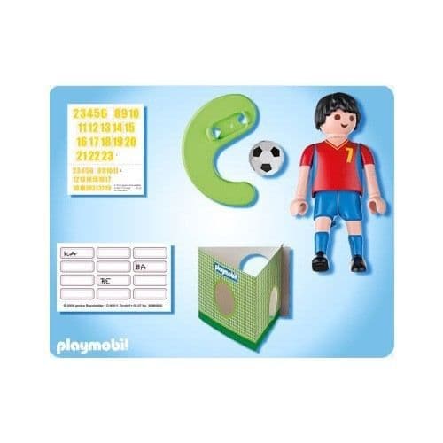PLAYMOBIL - Spelare Tyskland - Rörlig skottben - Unisex - 5 år och uppåt