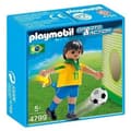 Miniatyrbild 1 av 3: PLAYMOBIL - Spelare Brasilien - Rörlig skjutben - Blandat - Från 5 år