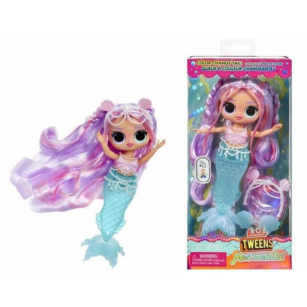 Dukke LOL Surprise! Lana Marine 25,4 x 12,7 x 6,35 cm Havfrue