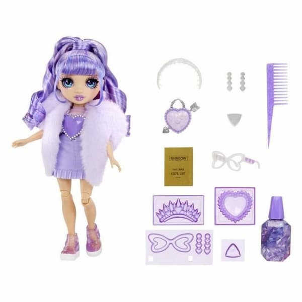 Docka Rainbow High Crystal Mannequin