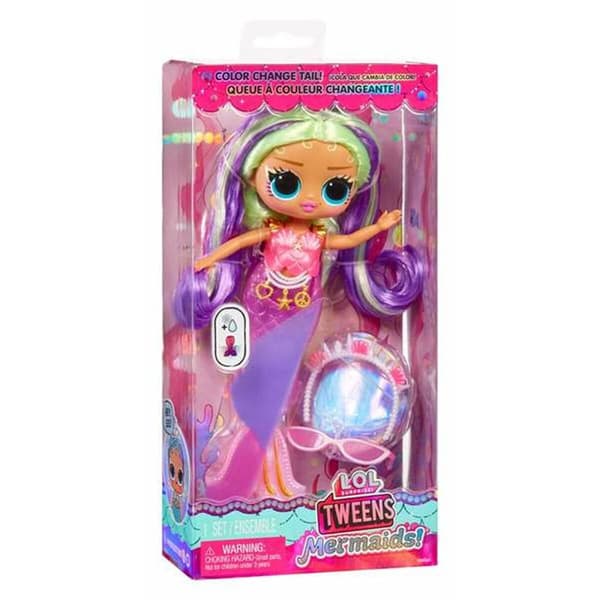 Nukke LOL Surprise! Cleo Cove 25,4 x 12,7 x 6,35 cm Merenneito