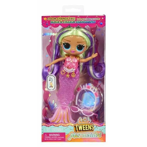 Nukke LOL Surprise! Cleo Cove 25,4 x 12,7 x 6,35 cm Merenneito